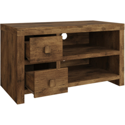 GFW Jakarta Mango Yellow 2 Drawer 2 Shelf TV Unit - thumbnail 3