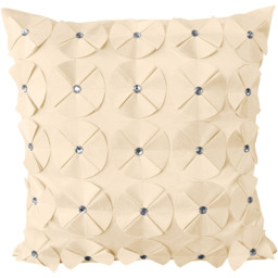 Intimates Vogue Cream Diamante Filled Cushion 56 x 56cm 2 Pack