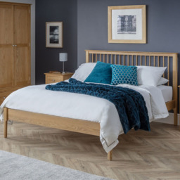 Julian Bowen Cotswold Double Natural Bed Frame