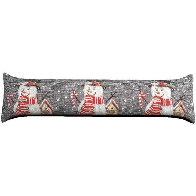 Noel Square Multicolour Snowman Draught Excluder - image 1
