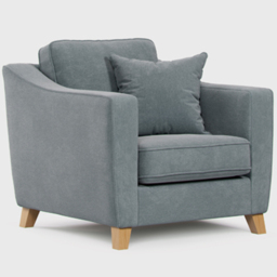 Marlon City Denim Armchair - thumbnail 2