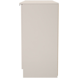 Crowndale Bora 2 Door 3 Drawer Matt Kashmir Wide Sideboard Ready Assembled - thumbnail 3