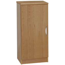 R White Cabinets Single Door Mid Height English Oak Cupboard - thumbnail 2