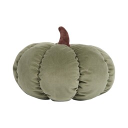 Autumn Pumpkin Cushion Green - thumbnail 1