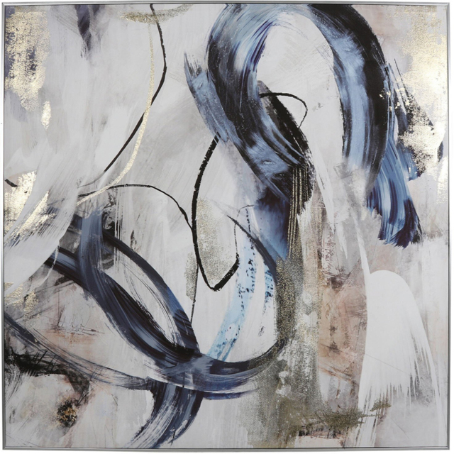 Contemporary Abstract Framed Canvas - image 1
