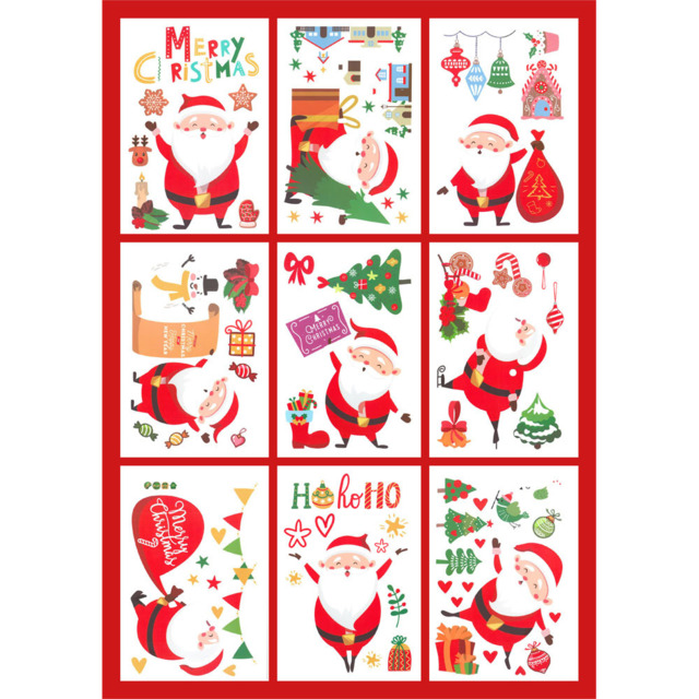 Xmas Haus Christmas Window Sticker 120 Piece - image 1