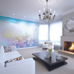 Origin Murals Oversized Feathers Multicolour Wall Mural - thumbnail 3