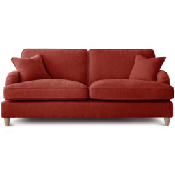 The Vienna 3 Seater Apricot Sofa - thumbnail 2