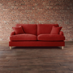 The Vienna 3 Seater Apricot Sofa - thumbnail 4