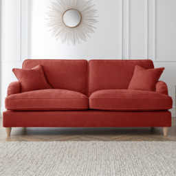 The Vienna 3 Seater Apricot Sofa