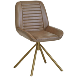 Premier Housewares Buffalo Grey Leather Chair - thumbnail 2