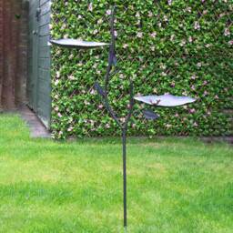 St Helens Metal Bird Feeder Leaves - thumbnail 2