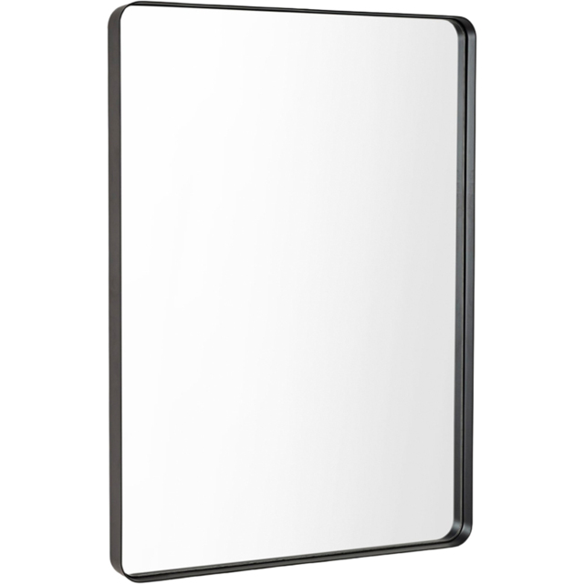 Julian Bowen Jaya Black Frame Wall Mirror 130 x 130cm - image 1