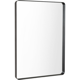 Julian Bowen Jaya Black Frame Wall Mirror 130 x 130cm