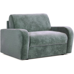 Jay-Be Deco Cosy Chenille Aqua Snuggler Sofa Bed with e-Sprung Mattress - thumbnail 2