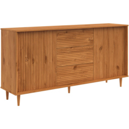 Loft24 Jerzy Stain Wax 2 Door 3 Drawer Sideboard - thumbnail 2