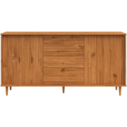 Loft24 Jerzy Stain Wax 2 Door 3 Drawer Sideboard - thumbnail 3