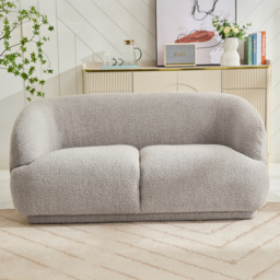 Sutton Taupe Bouclé 2 Seater Sofa - thumbnail 1