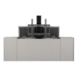 Plaza Double Grey Bed with TV Bracket - thumbnail 3