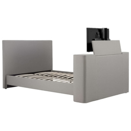 Plaza Double Grey Bed with TV Bracket - thumbnail 2