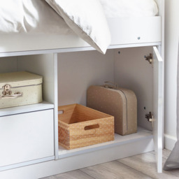 Julian Bowen Atom White Low Sleeper with Storage - thumbnail 3