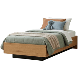 Noa and Nani Koping Single Natural Pine Lift Up Ottoman Bed - thumbnail 2