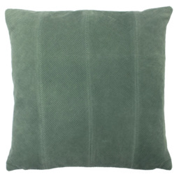 furn. Jagger Sage Green Ribbed Corduroy Cushion - thumbnail 1