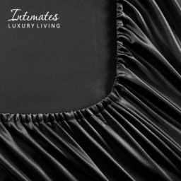 Intimates Black Double Satin Bedding Set - thumbnail 4
