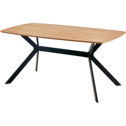 Maybury 4 Seater Natural Oak Dining Table - thumbnail 2