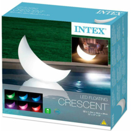 Intex Floating Crescent Moon LED Garden Light 135 x 43 x 89cm