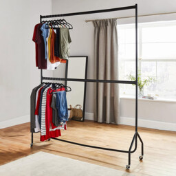 House of Home Heavy Duty Two-Tier Clothes Rail 6 x 7ft - thumbnail 2