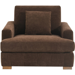 Arden Armchair Brown - thumbnail 3