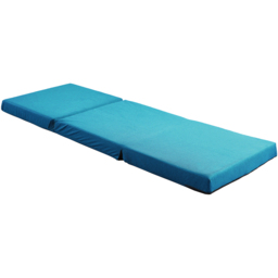 Visco Therapy Turquoise Kids Folding Futon Z Bed Mattress - thumbnail 3