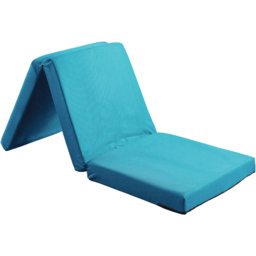 Visco Therapy Turquoise Kids Folding Futon Z Bed Mattress - thumbnail 2