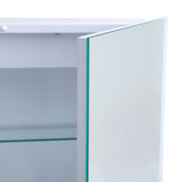 Living and Home 2 Door Frameless LED Mirror Bathroom Cabinet - thumbnail 4