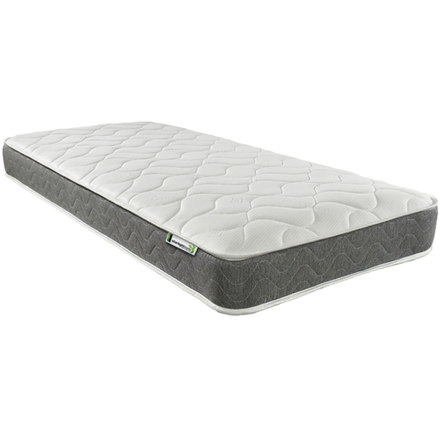 Starlight Beds European Small Single Grey Hybrid Memory Foam Spring Mattress - image 1