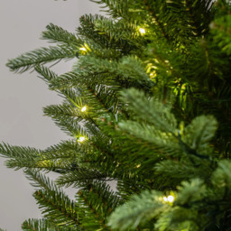 The Christmas Centre Hardwick Warm White LED Pre-Lit Artificial Xmas Tree 7ft - thumbnail 4