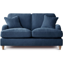 The Vienna 2 Seater Navy Sofa - thumbnail 2