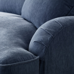 The Vienna 2 Seater Navy Sofa - thumbnail 4