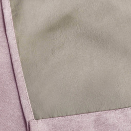 Alan Symonds Chenille Blackout Ring Top Eyelet Curtains Pink 117 x 137cm - thumbnail 4