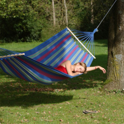 Amazonas Aruba Juniper Single Premium Spreader Bar Cotton Garden Hammock Only - thumbnail 3