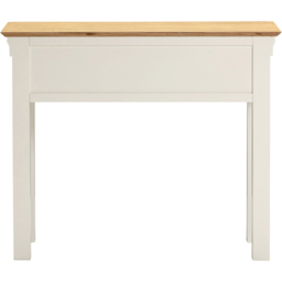 Seconique Bordeaux Ivory and Oak Narrow Console Table - thumbnail 4