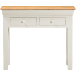 Seconique Bordeaux Ivory and Oak Narrow Console Table - thumbnail 3