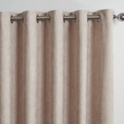 Divante Alden Thermal Eyelet Curtain Natural 168 x 229cm - thumbnail 4