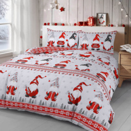 Velosso Single Xmas Gonks Duvet Set