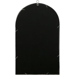 MirrorOutlet The Arcus Concrete Framed Arched Garden Mirror 80 x 46cm - thumbnail 4