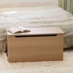 Core Products Freya Smoked Oak Foil Finish Ottoman - thumbnail 4