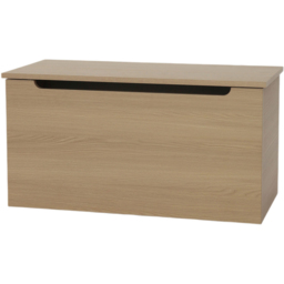 Core Products Freya Smoked Oak Foil Finish Ottoman - thumbnail 2