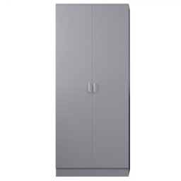 FWStyle Tunis 2 Door Matt Grey Wardrobe - thumbnail 3