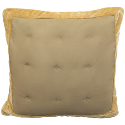 Intimates Boston Velvet Latte Filled Cushion 43 x 43cm 2 Pack